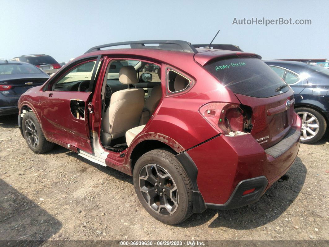 2014 Subaru Xv Crosstrek Premium Красный vin: JF2GPAVC3E8343768