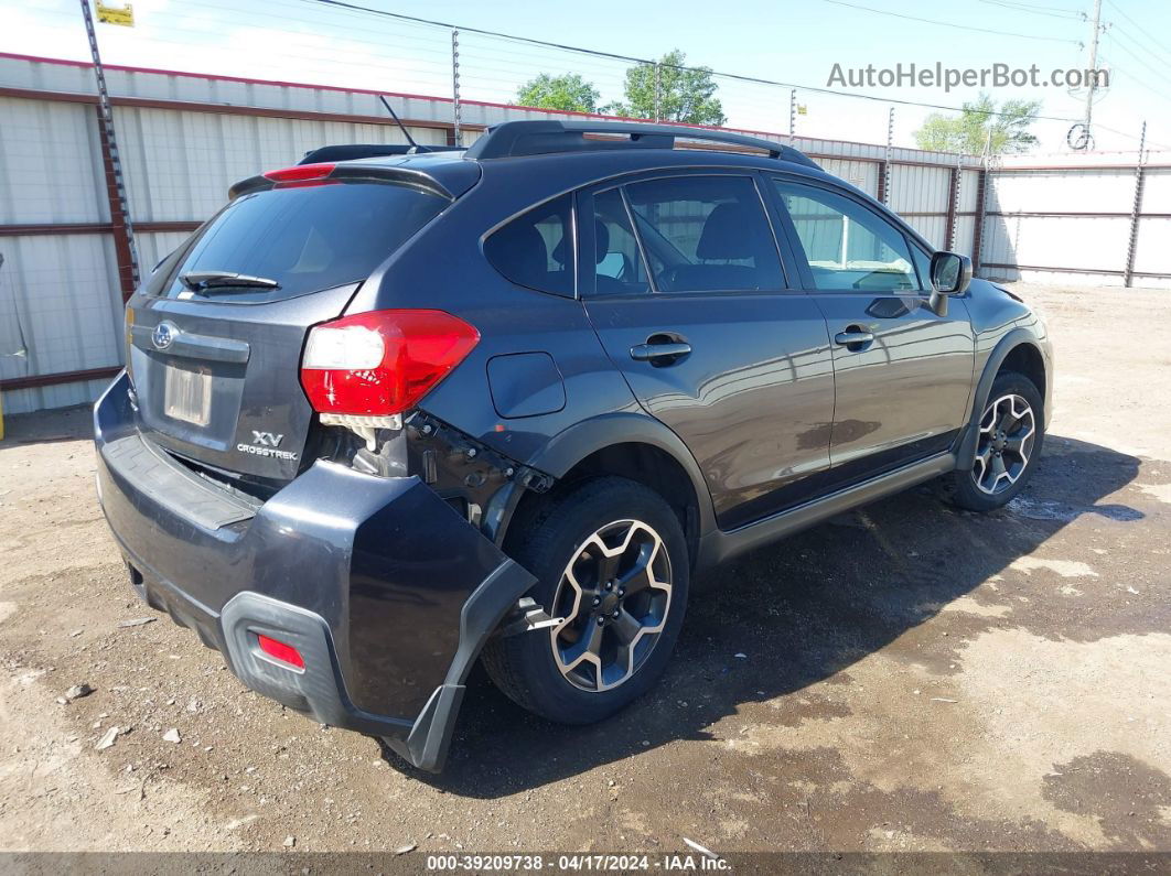 2014 Subaru Xv Crosstrek 2.0i Premium Dark Blue vin: JF2GPAVC4E8273844