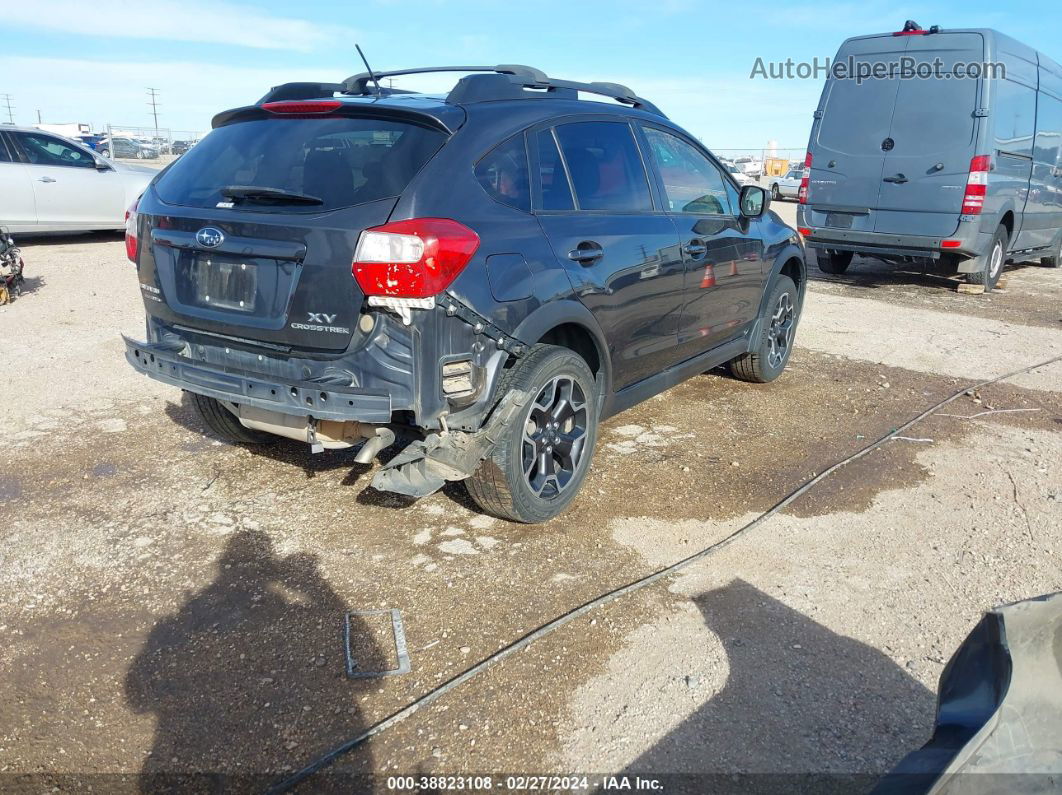 2014 Subaru Xv Crosstrek 2.0i Premium Gray vin: JF2GPAVC5E8343092