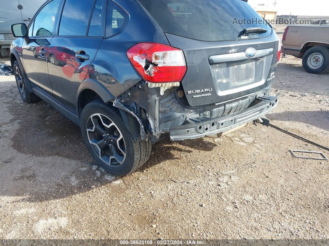 2014 Subaru Xv Crosstrek 2.0i Premium Gray vin: JF2GPAVC5E8343092