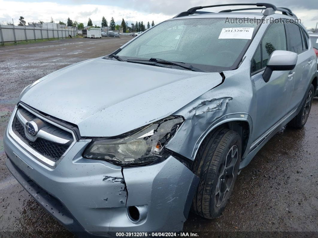 2014 Subaru Xv Crosstrek 2.0i Premium Silver vin: JF2GPAVC6EH317469