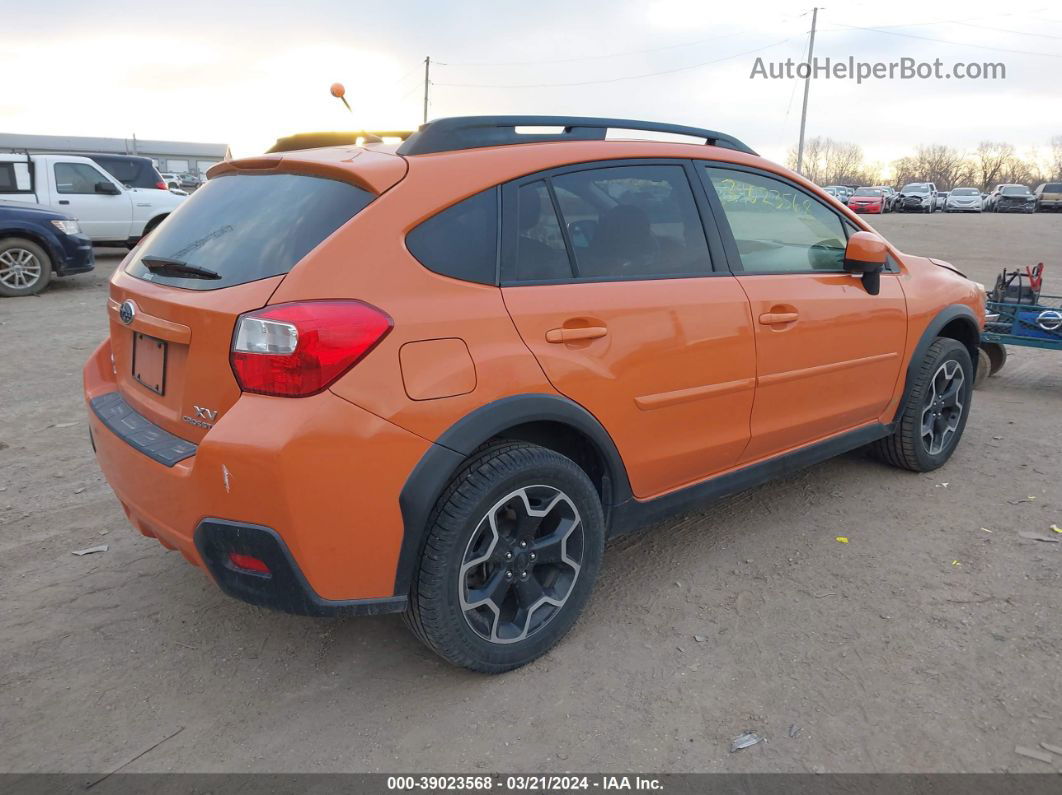 2014 Subaru Xv Crosstrek 2.0i Premium Orange vin: JF2GPAVC8E8219799