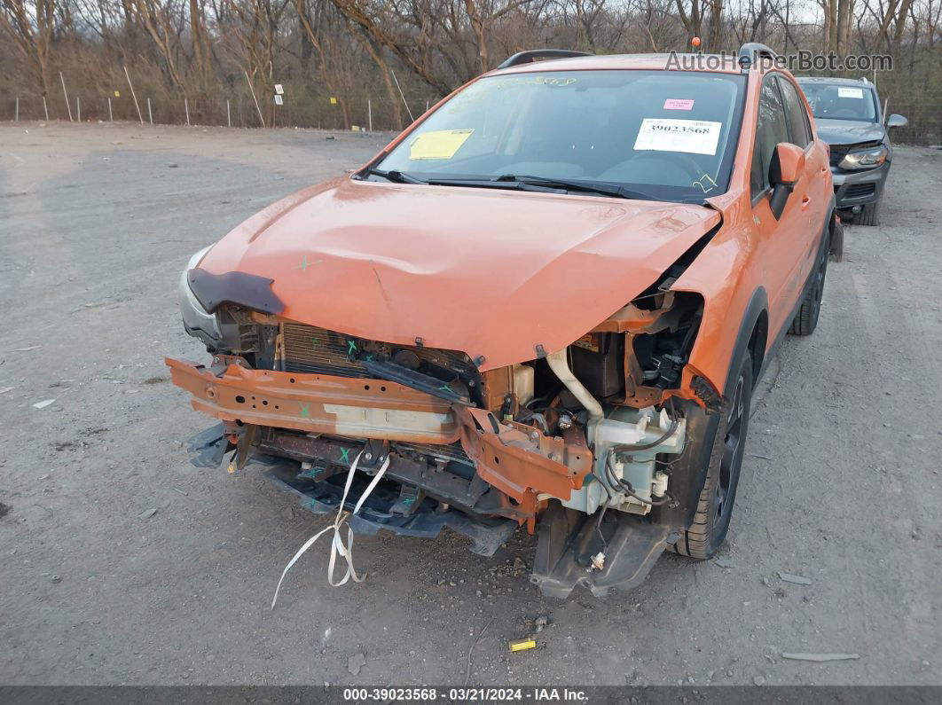 2014 Subaru Xv Crosstrek 2.0i Premium Orange vin: JF2GPAVC8E8219799