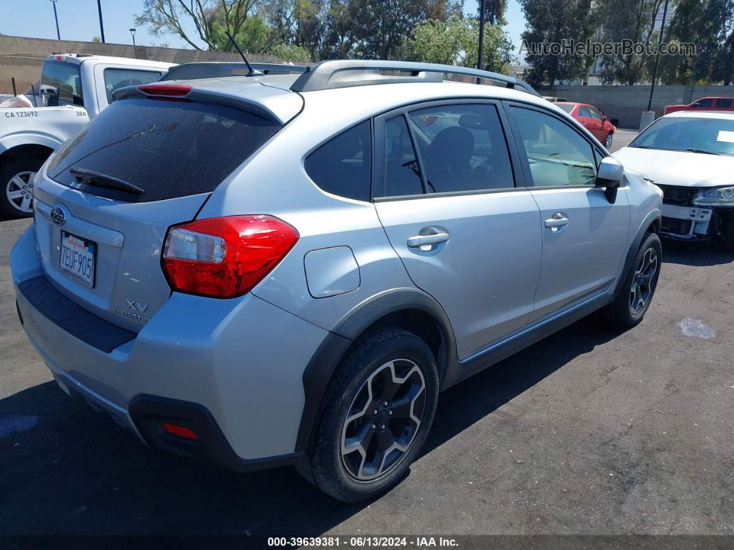 2014 Subaru Xv Crosstrek 2.0i Premium Silver vin: JF2GPAVC8E8257548