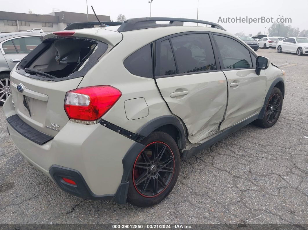 2014 Subaru Xv Crosstrek 2.0i Premium Beige vin: JF2GPAVC8E8306408