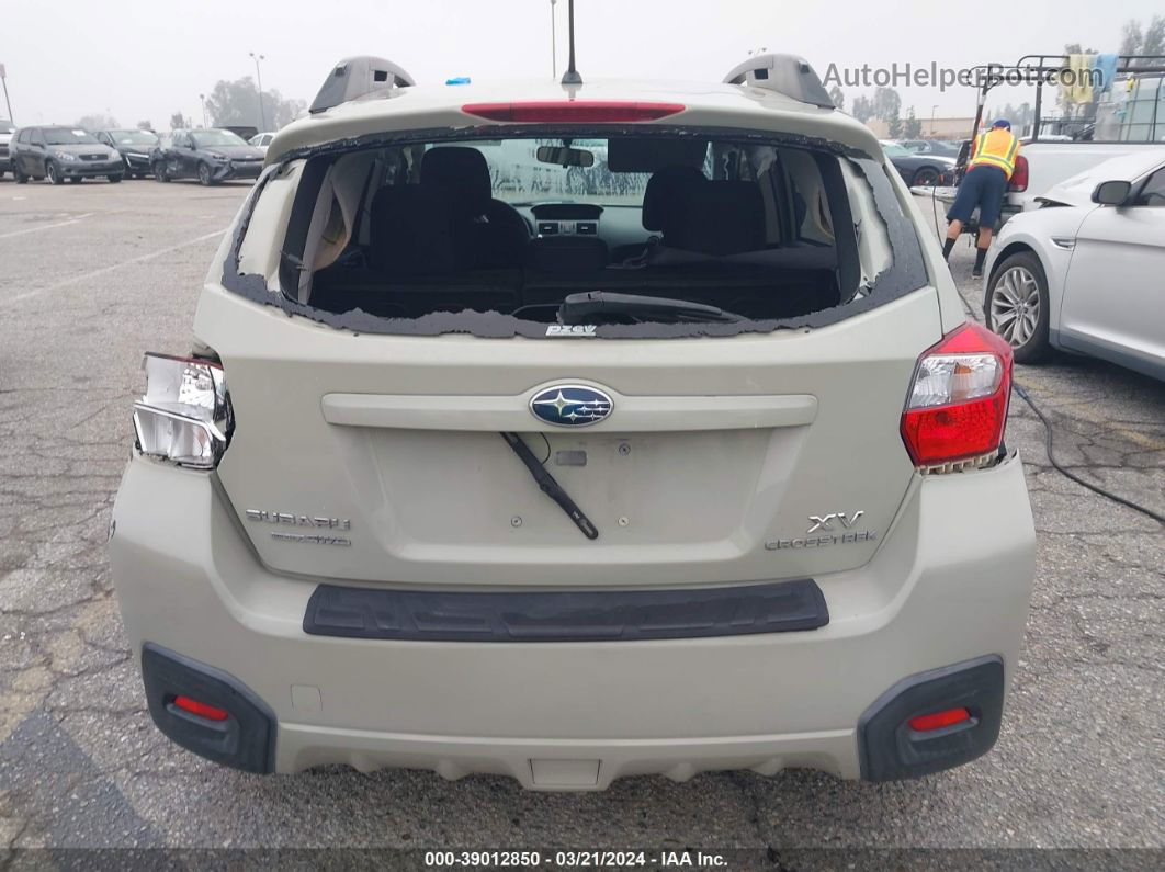 2014 Subaru Xv Crosstrek 2.0i Premium Бежевый vin: JF2GPAVC8E8306408