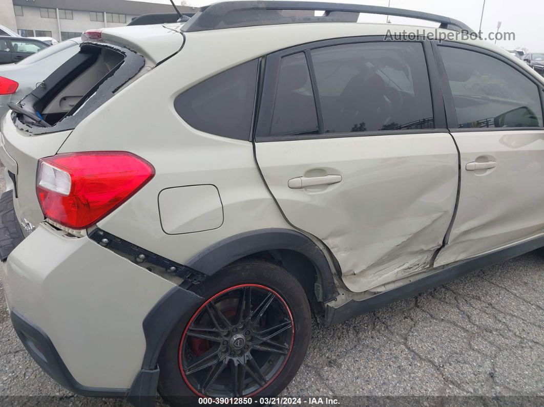 2014 Subaru Xv Crosstrek 2.0i Premium Beige vin: JF2GPAVC8E8306408