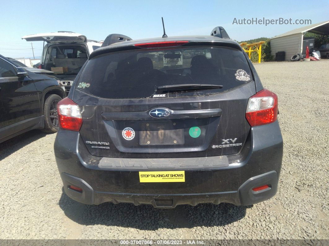 2014 Subaru Xv Crosstrek Premium Black vin: JF2GPAVC8E8316758