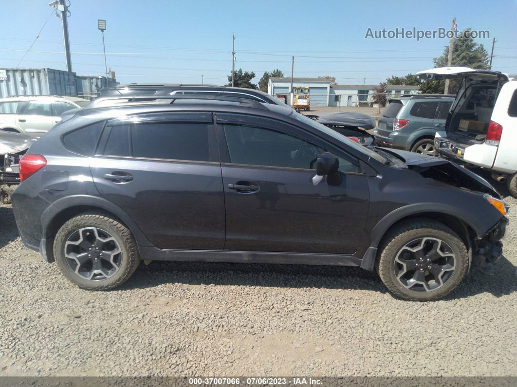 2014 Subaru Xv Crosstrek Premium Black vin: JF2GPAVC8E8316758