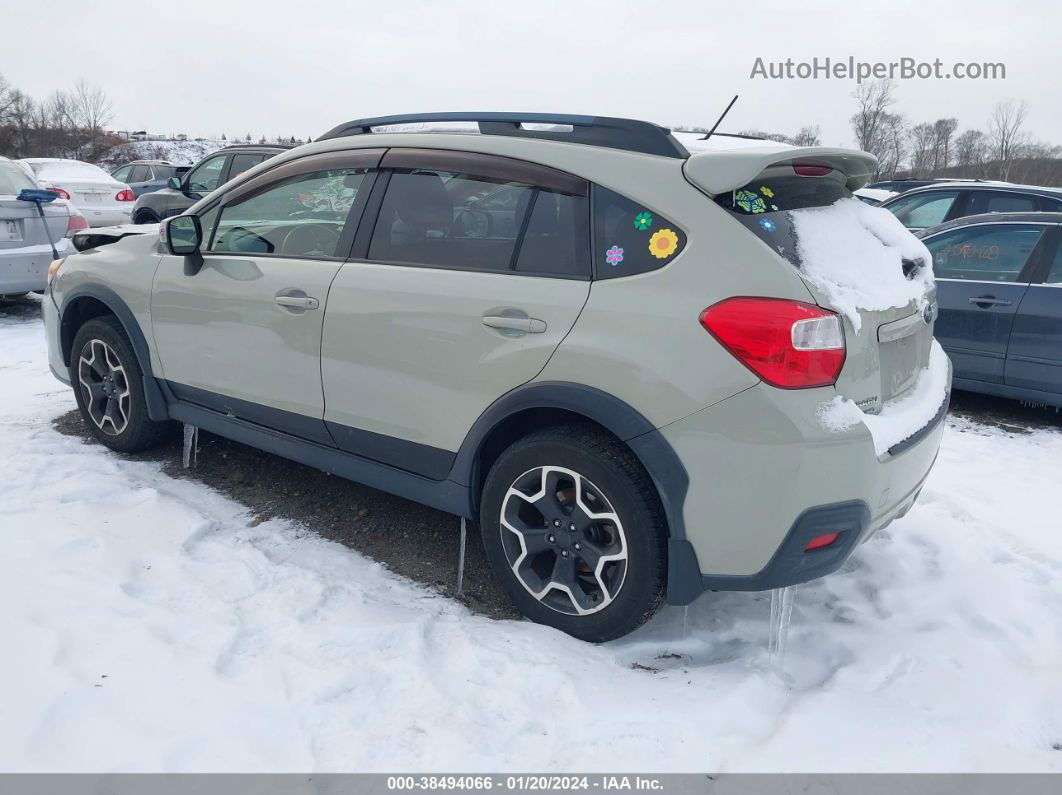 2014 Subaru Xv Crosstrek 2.0i Premium Tan vin: JF2GPAVC9E8244372