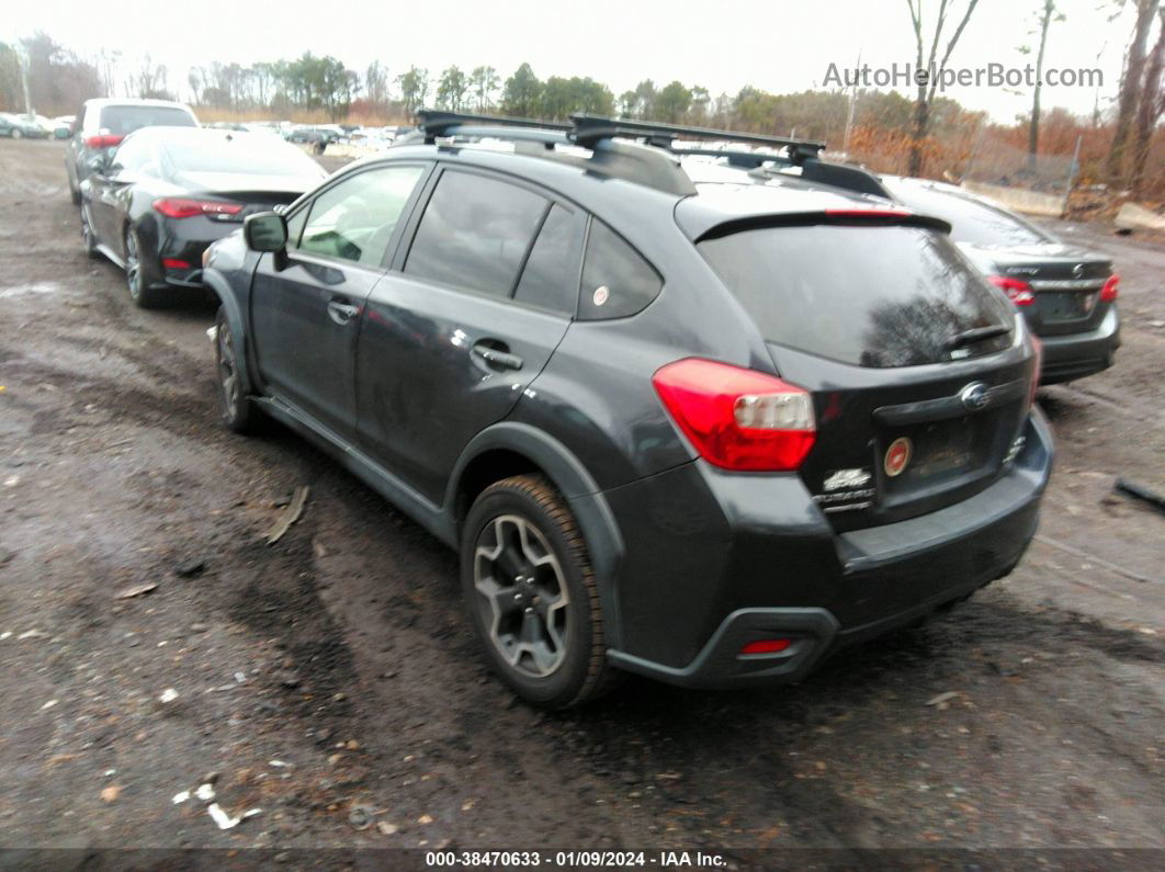 2014 Subaru Xv Crosstrek 2.0i Premium Gray vin: JF2GPAVCXE8230660