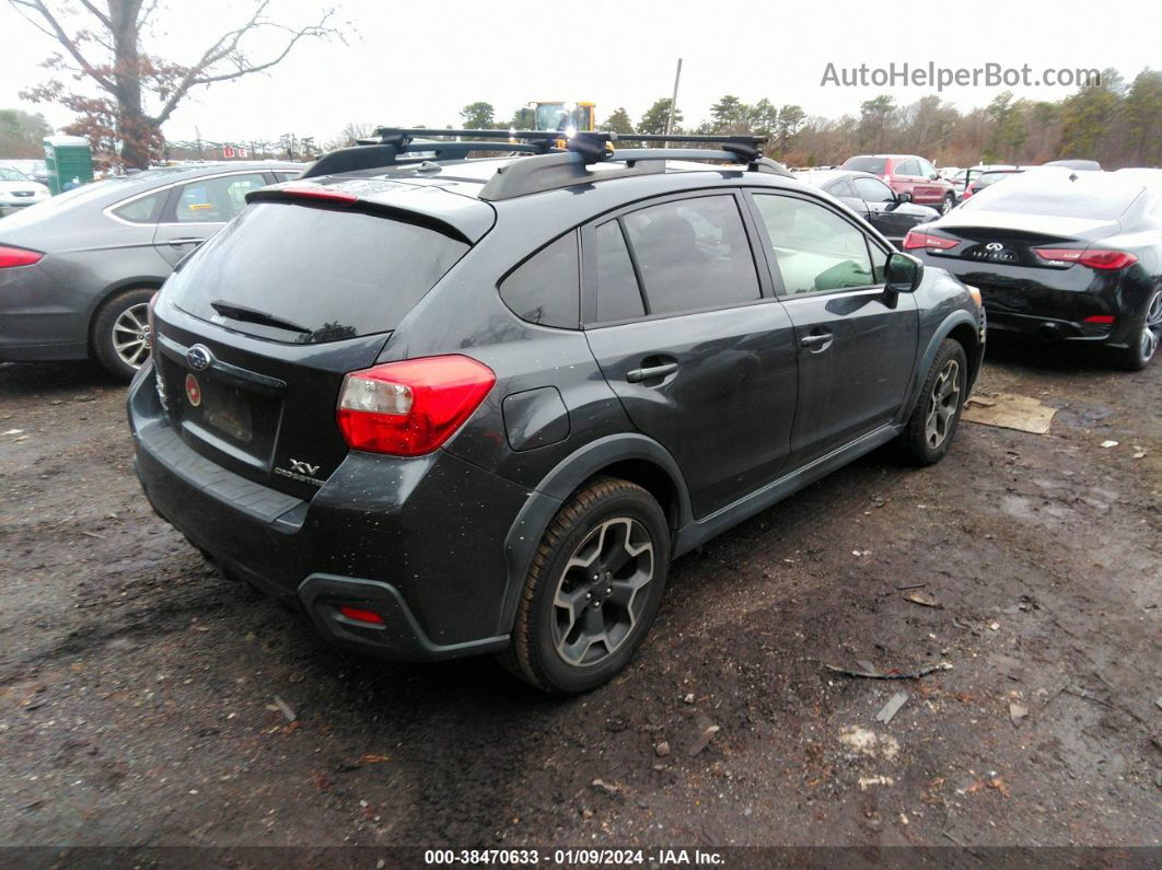 2014 Subaru Xv Crosstrek 2.0i Premium Gray vin: JF2GPAVCXE8230660