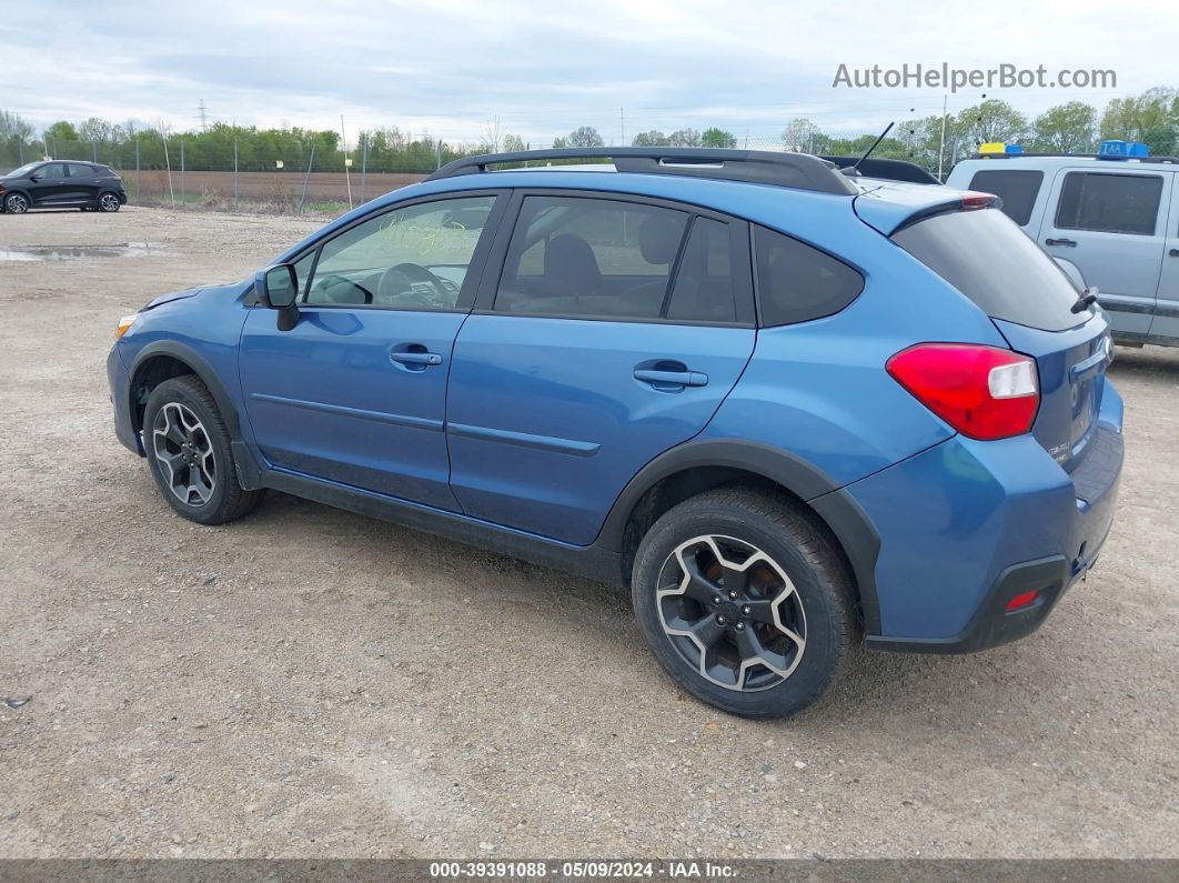 2014 Subaru Xv Crosstrek 2.0i Premium Синий vin: JF2GPAVCXE8284332