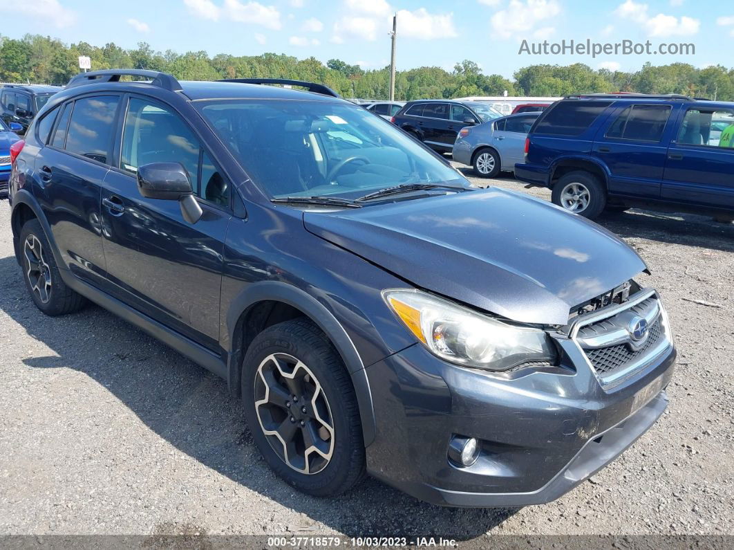 2014 Subaru Xv Crosstrek Premium Black vin: JF2GPAVCXEH321587