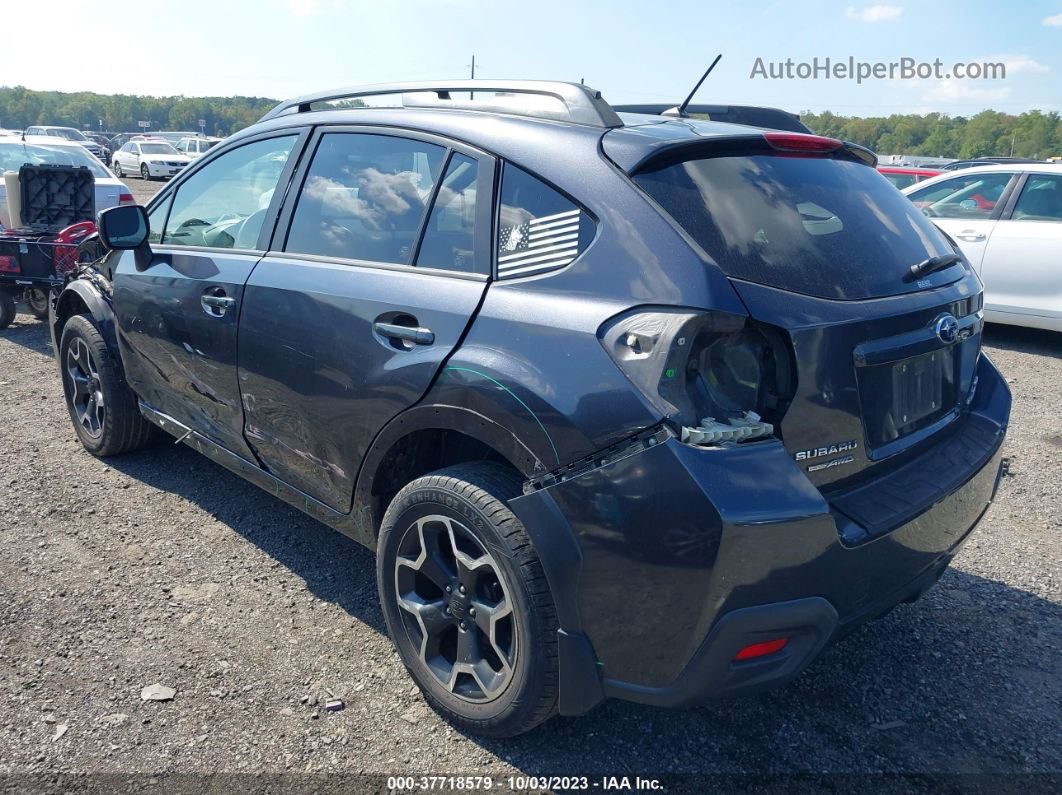 2014 Subaru Xv Crosstrek Premium Black vin: JF2GPAVCXEH321587