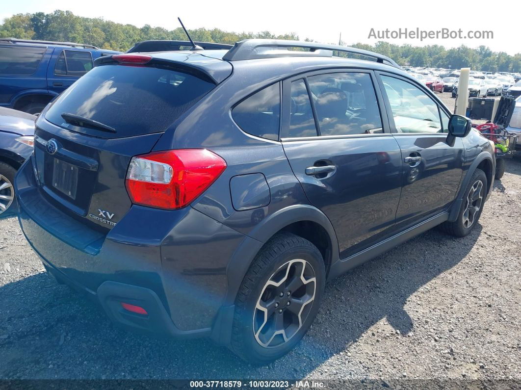 2014 Subaru Xv Crosstrek Premium Black vin: JF2GPAVCXEH321587