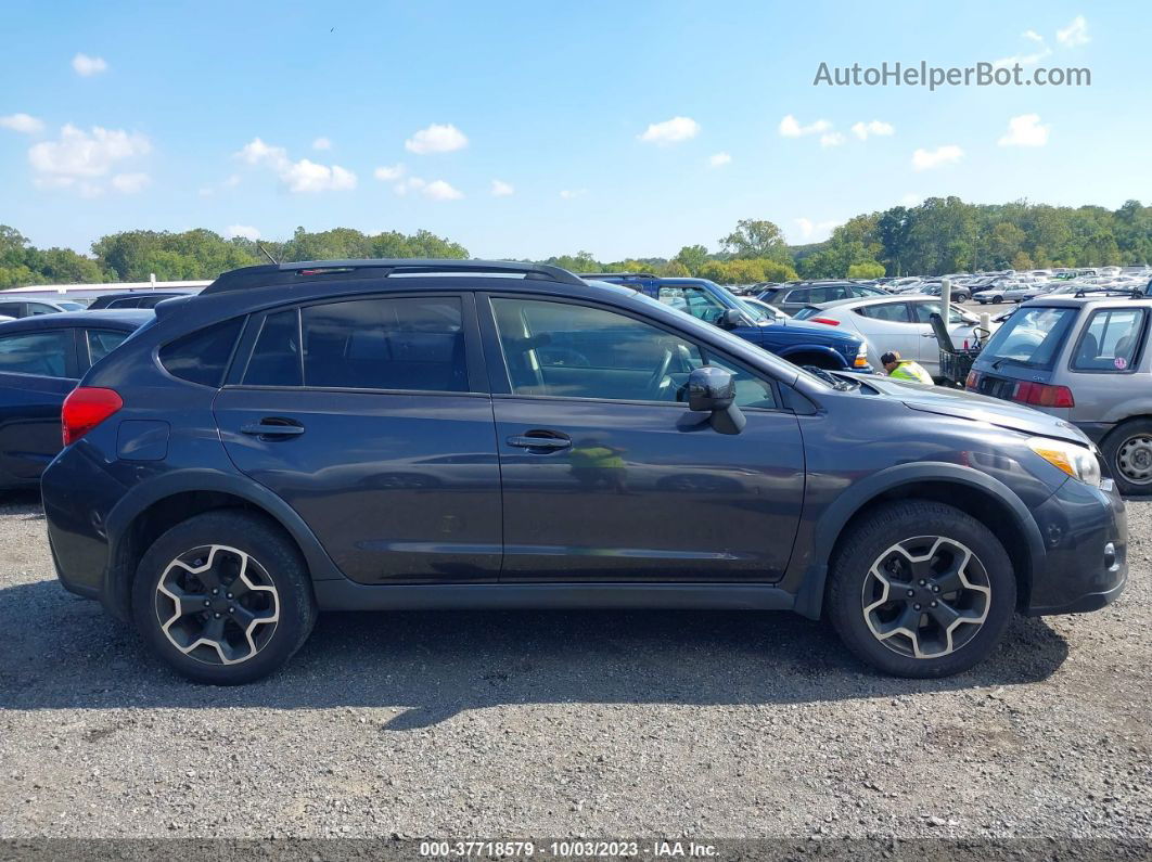 2014 Subaru Xv Crosstrek Premium Black vin: JF2GPAVCXEH321587