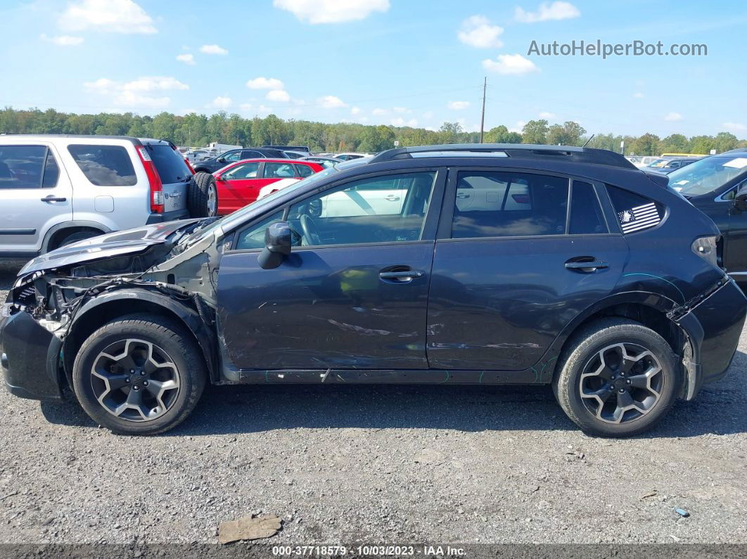 2014 Subaru Xv Crosstrek Premium Black vin: JF2GPAVCXEH321587