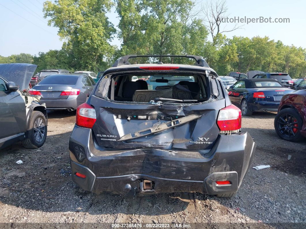 2014 Subaru Xv Crosstrek Premium Black vin: JF2GPAWC0E8337697