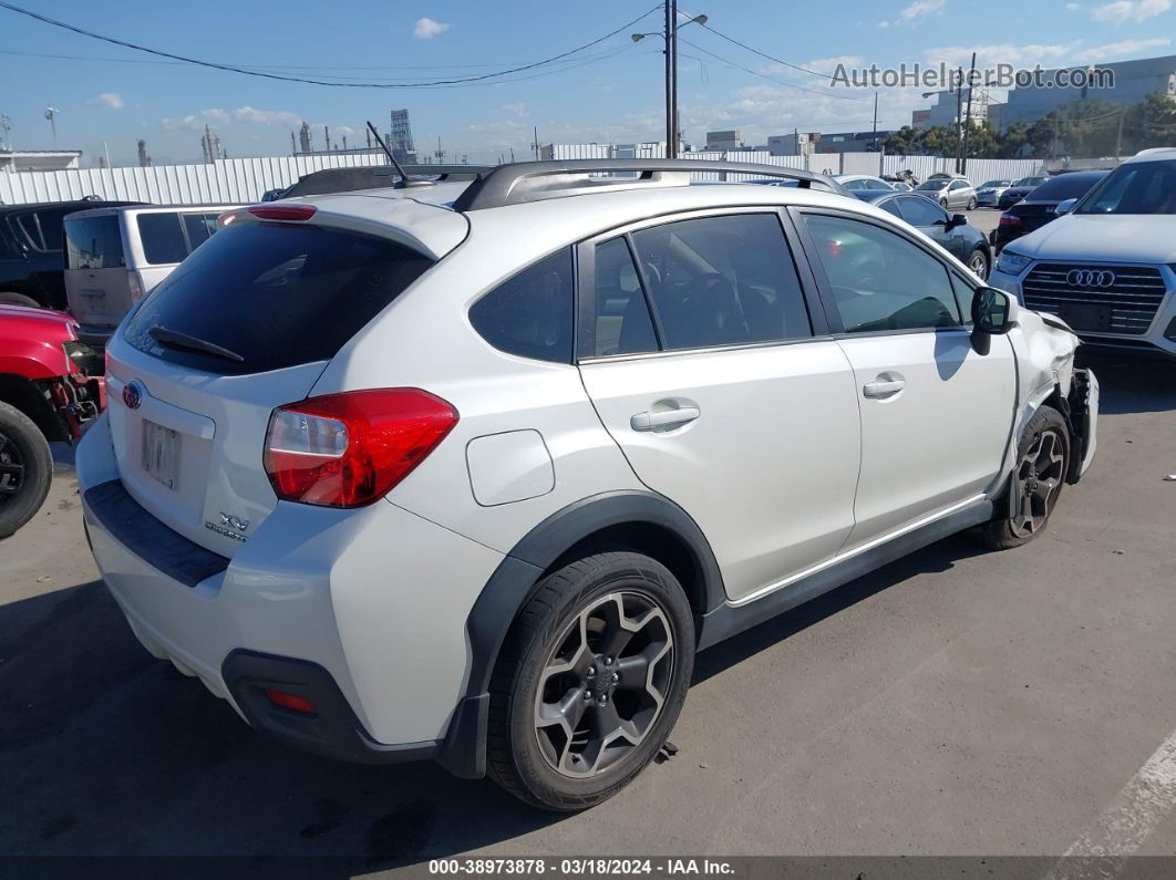 2014 Subaru Xv Crosstrek 2.0i Premium White vin: JF2GPAWC3E8218008