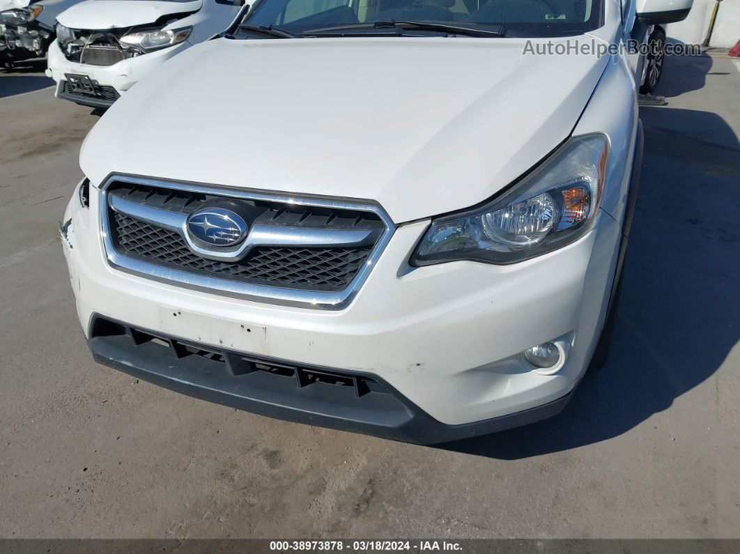 2014 Subaru Xv Crosstrek 2.0i Premium White vin: JF2GPAWC3E8218008