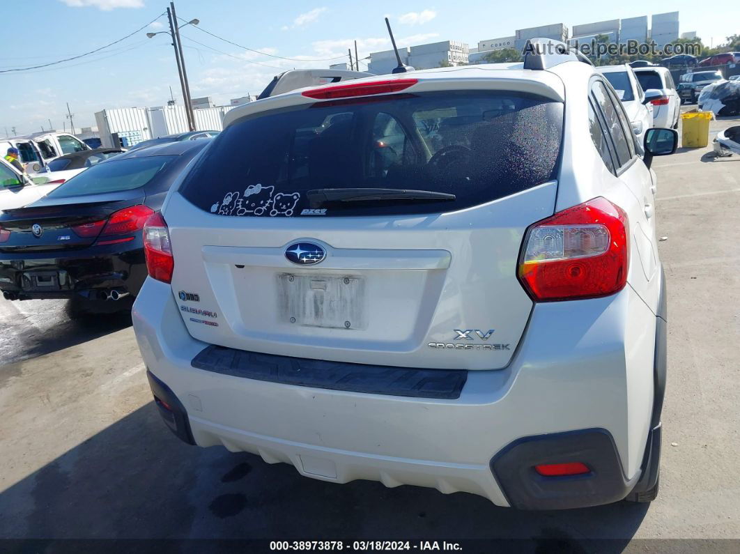 2014 Subaru Xv Crosstrek 2.0i Premium White vin: JF2GPAWC3E8218008