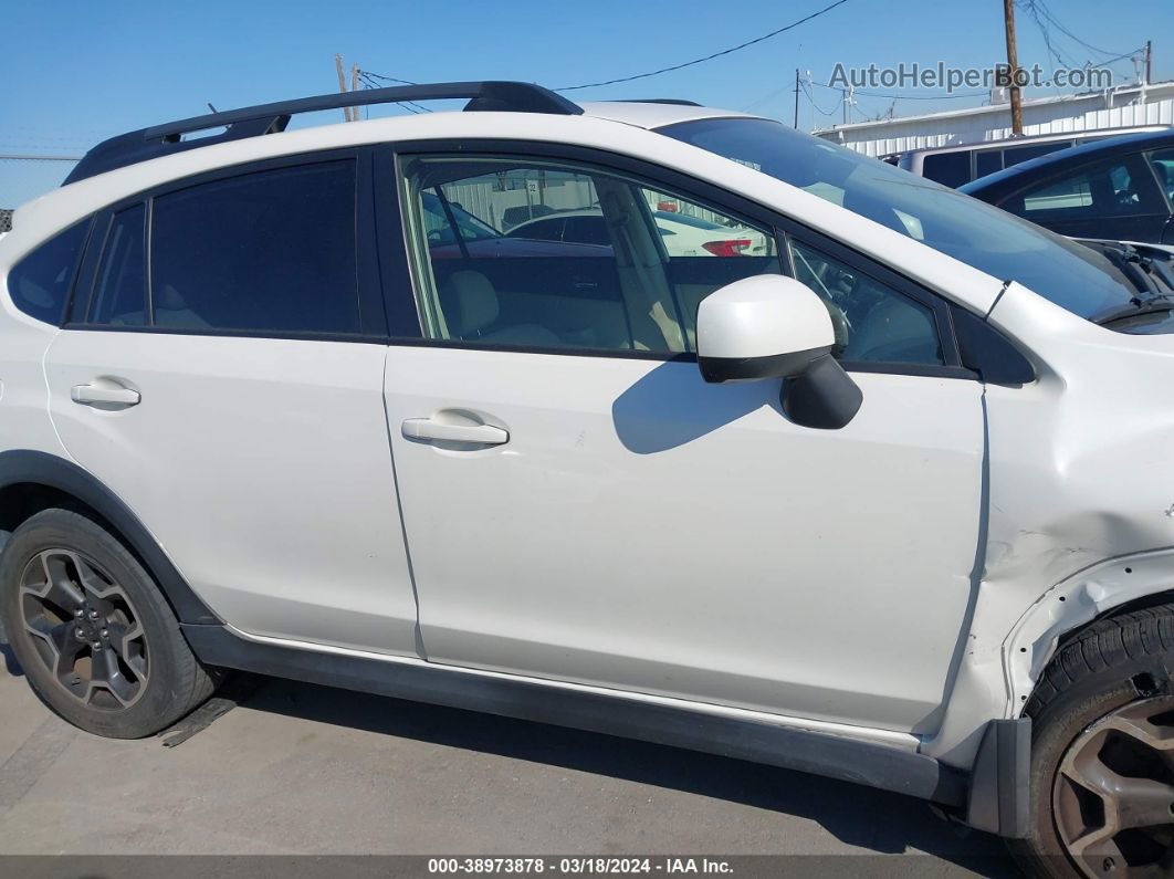 2014 Subaru Xv Crosstrek 2.0i Premium White vin: JF2GPAWC3E8218008