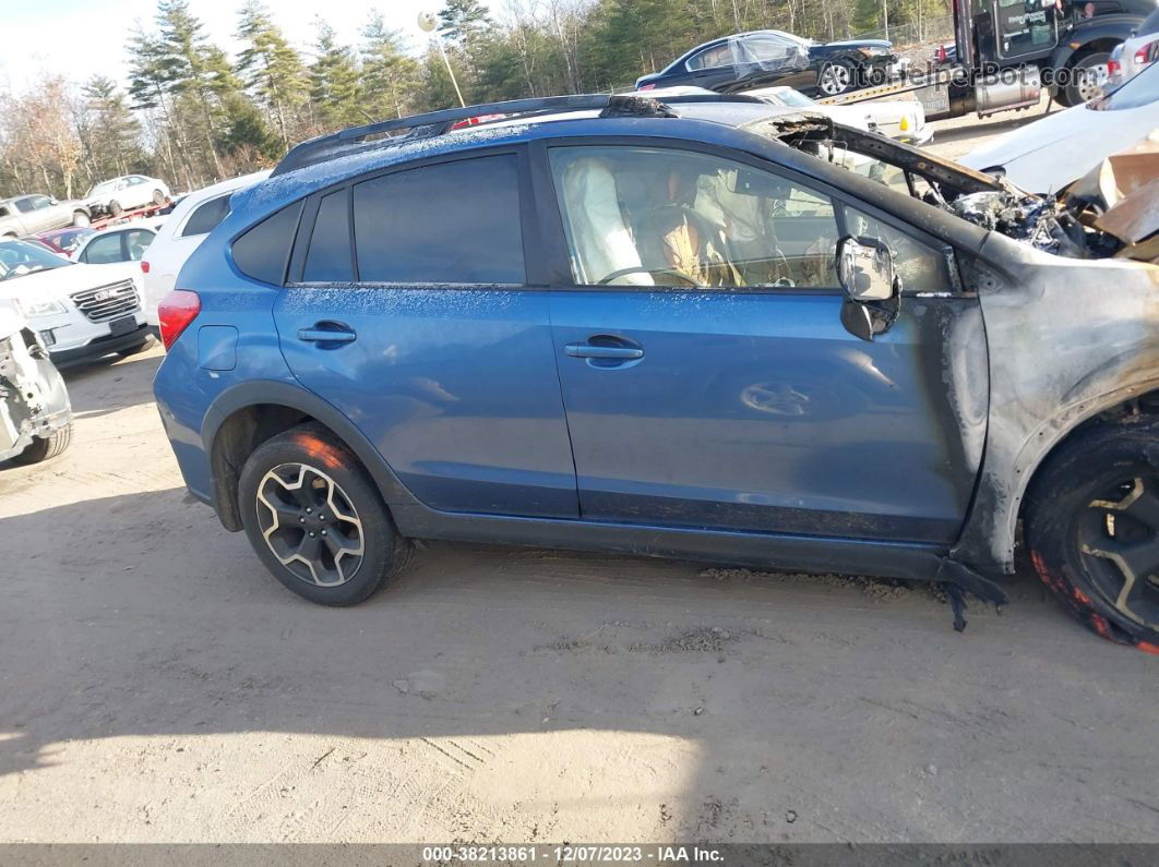 2014 Subaru Xv Crosstrek 2.0i Premium Blue vin: JF2GPAWC6EH204264