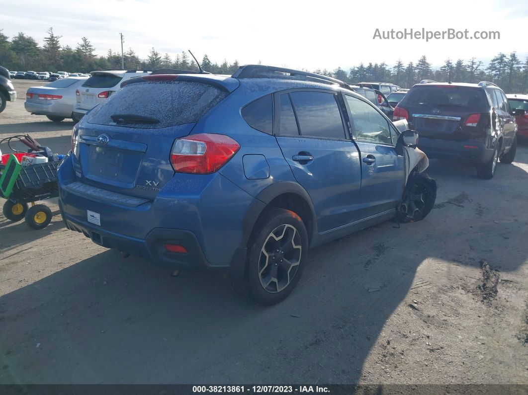 2014 Subaru Xv Crosstrek 2.0i Premium Синий vin: JF2GPAWC6EH204264