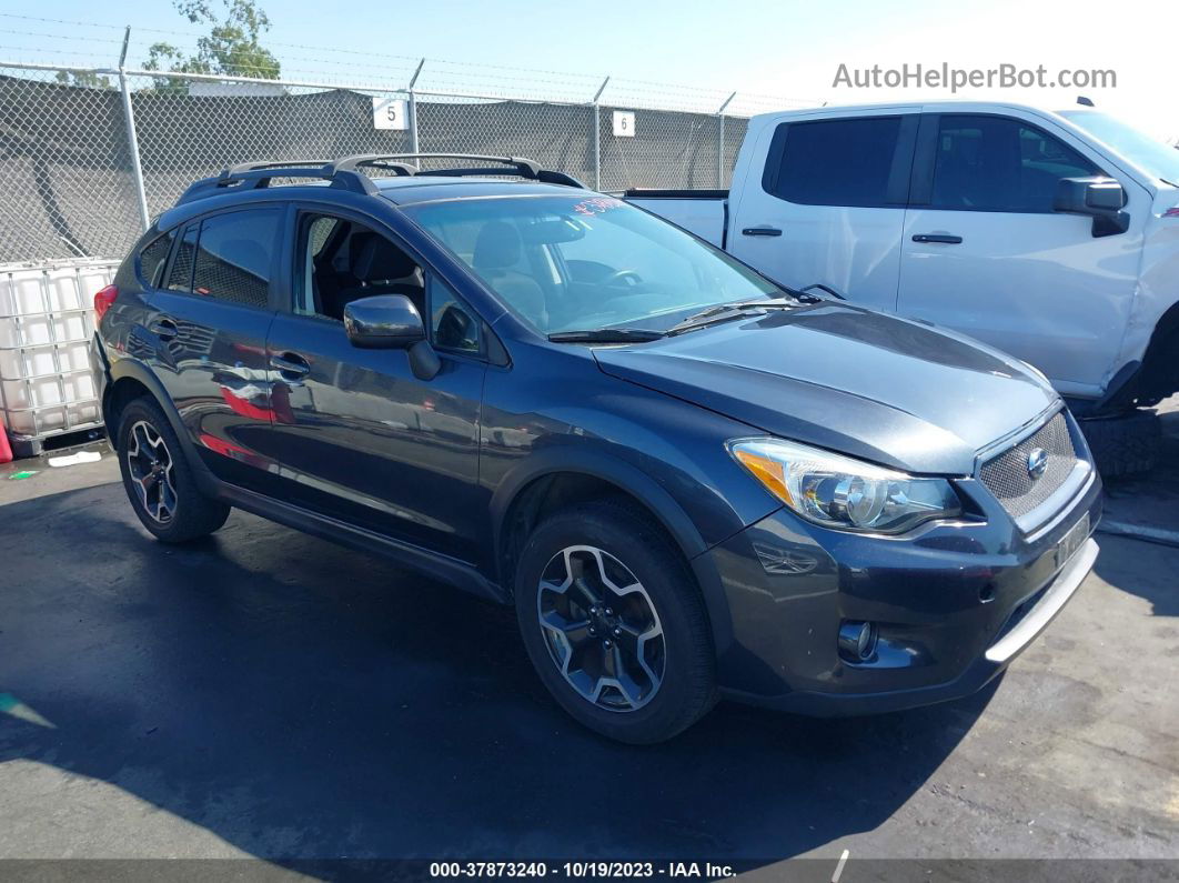 2014 Subaru Xv Crosstrek Premium Gray vin: JF2GPAWC7E8335302