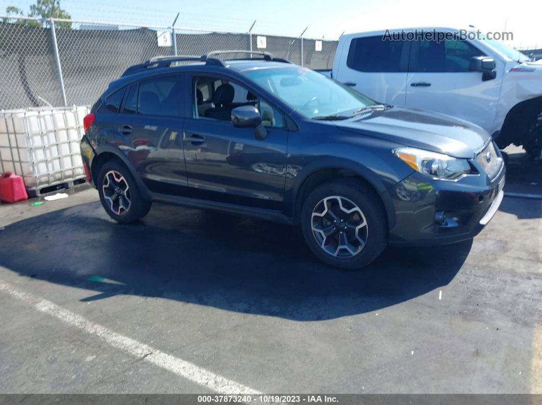 2014 Subaru Xv Crosstrek Premium Gray vin: JF2GPAWC7E8335302