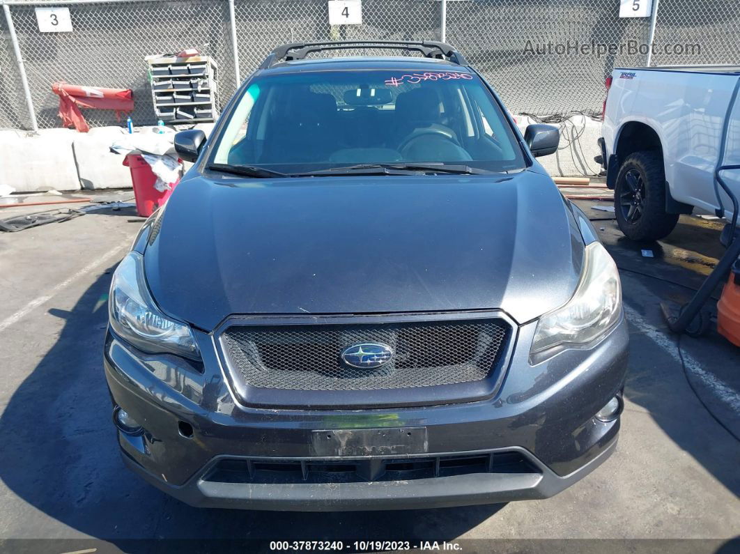 2014 Subaru Xv Crosstrek Premium Gray vin: JF2GPAWC7E8335302