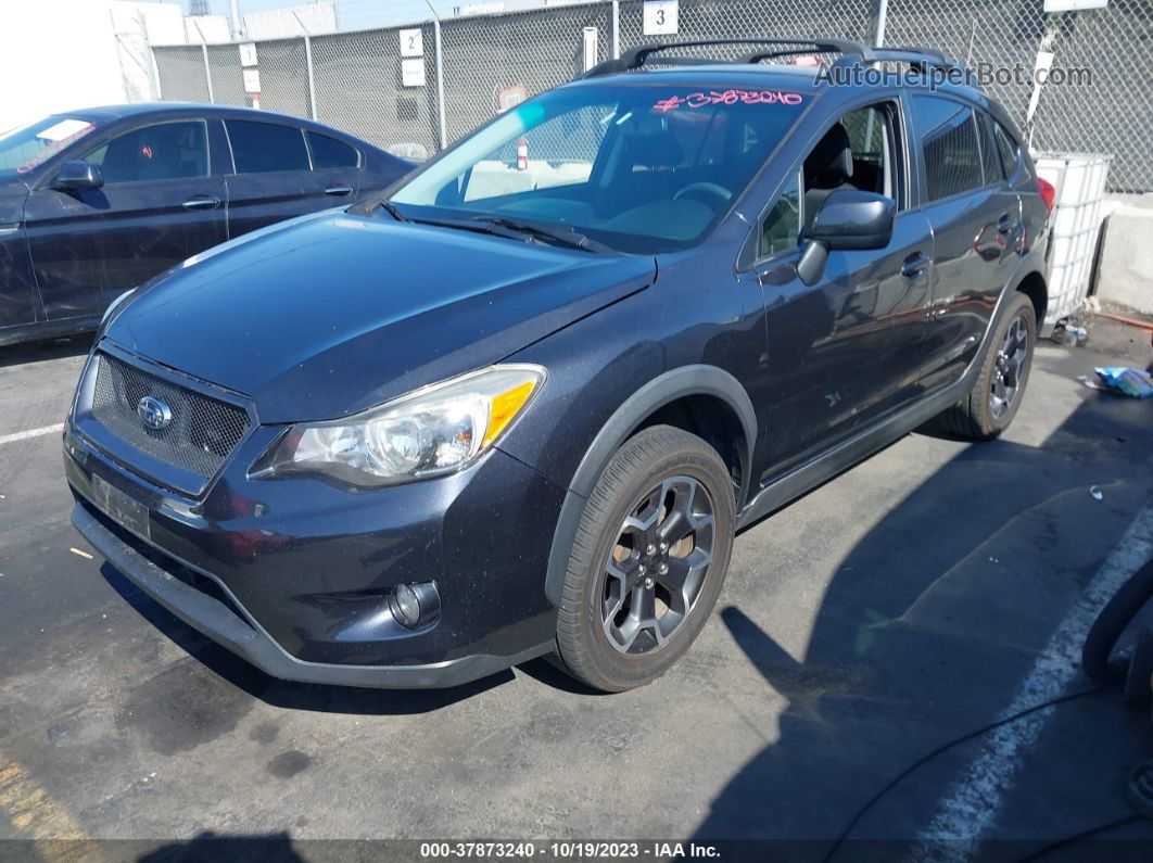 2014 Subaru Xv Crosstrek Premium Gray vin: JF2GPAWC7E8335302