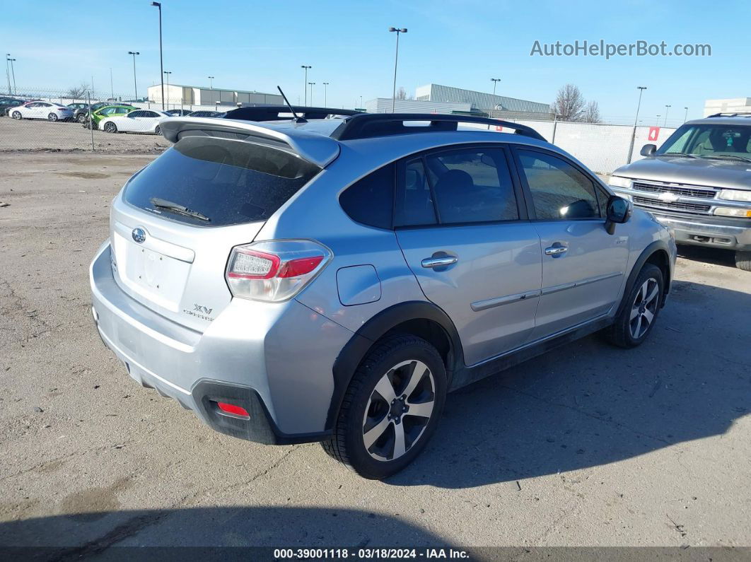 2014 Subaru Xv Crosstrek Hybrid 2.0i Серебряный vin: JF2GPBCC5EH273649