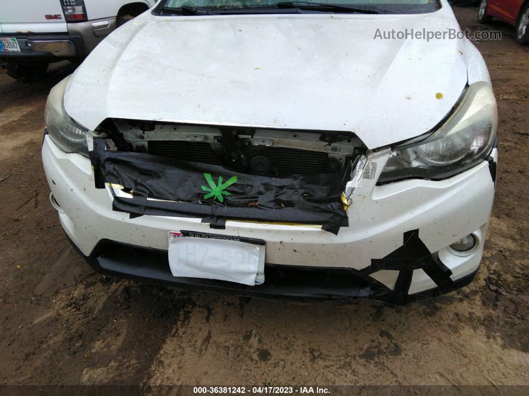 2014 Subaru Xv Crosstrek Hybrid   White vin: JF2GPBCC9EH225703