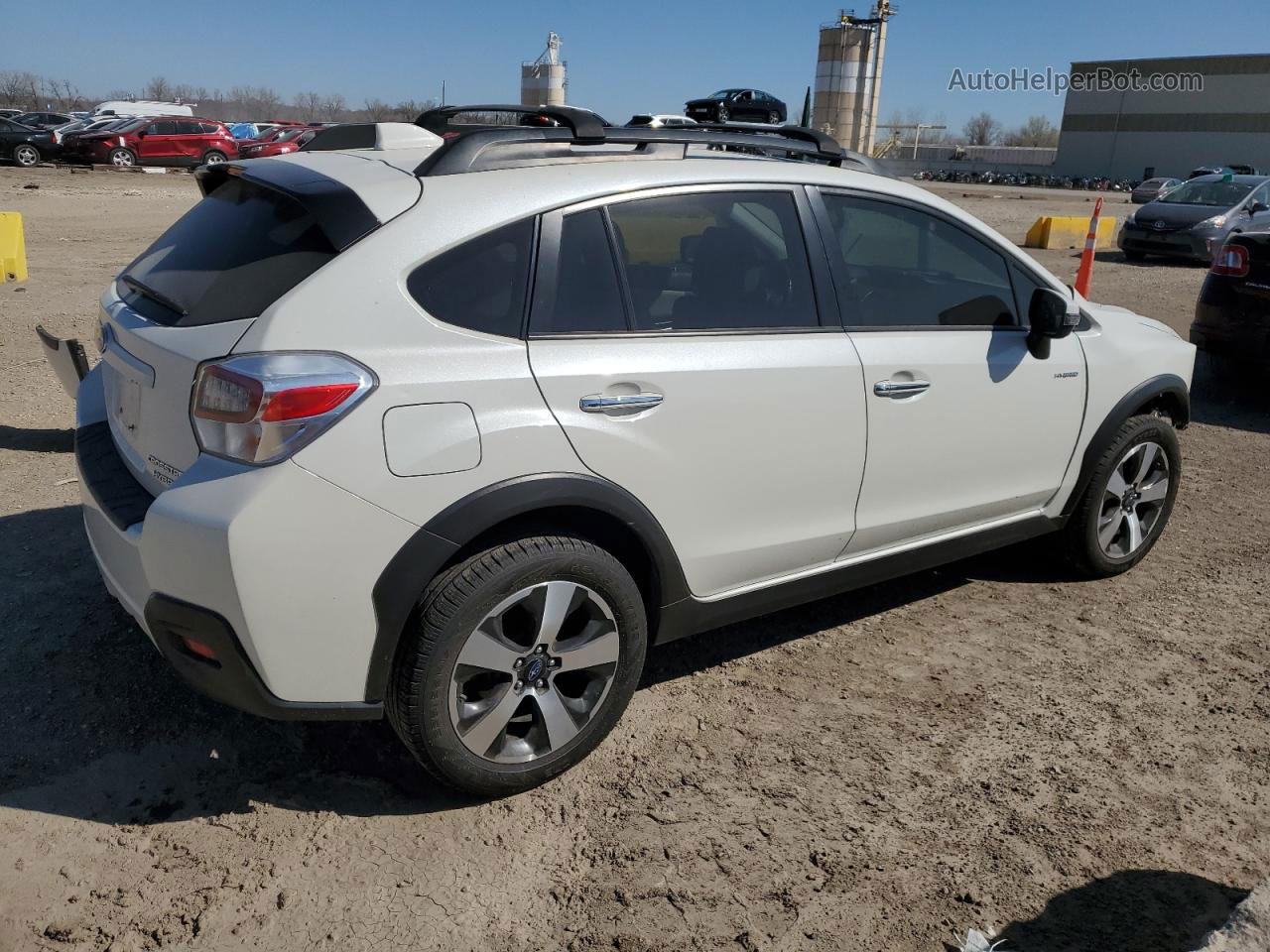 2016 Subaru Crosstrek 2.0i Hybrid Touring White vin: JF2GPBLC0GH213880