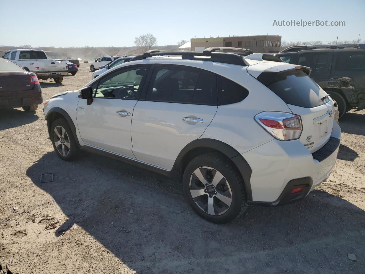 2016 Subaru Crosstrek 2.0i Hybrid Touring White vin: JF2GPBLC0GH213880