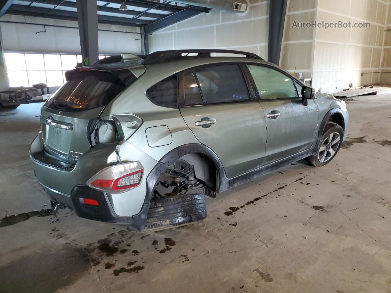 2016 Subaru Crosstrek 2.0i Hybrid Touring Green vin: JF2GPBLC1GH205464