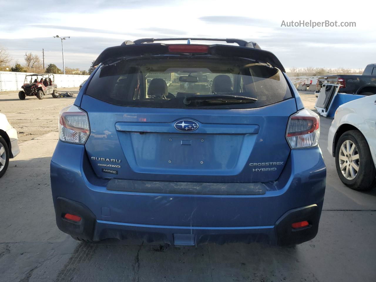 2016 Subaru Crosstrek 2.0i Hybrid Touring Blue vin: JF2GPBLC6GH217786