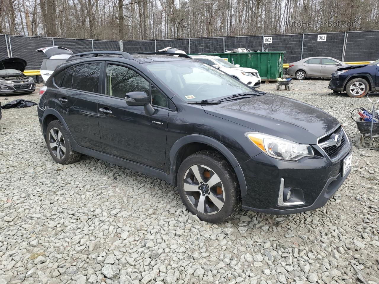 2016 Subaru Crosstrek 2.0i Hybrid Touring Black vin: JF2GPBLC9GH251351