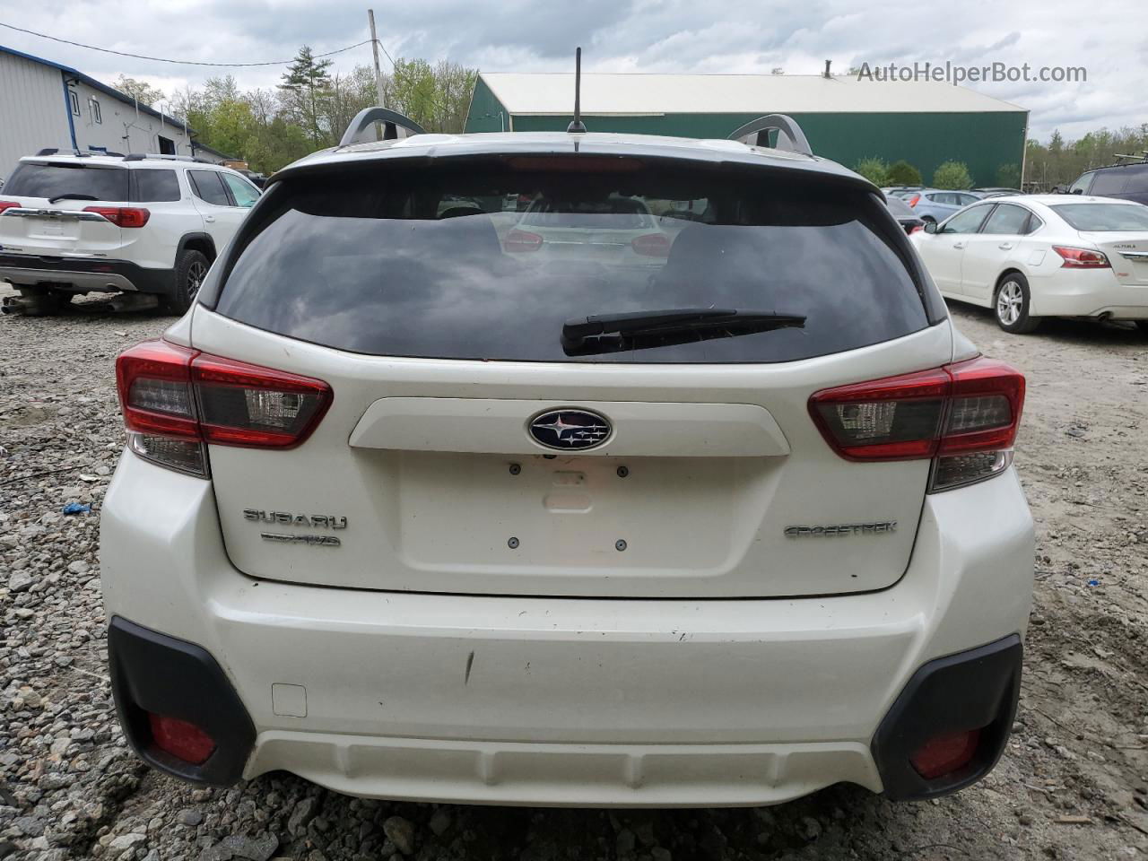 2021 Subaru Crosstrek  White vin: JF2GTAAC1M9244554