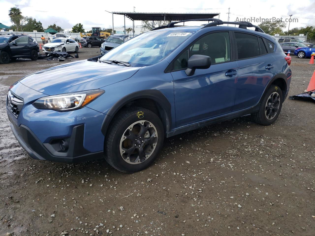 2021 Subaru Crosstrek  Blue vin: JF2GTAAC2MG674508