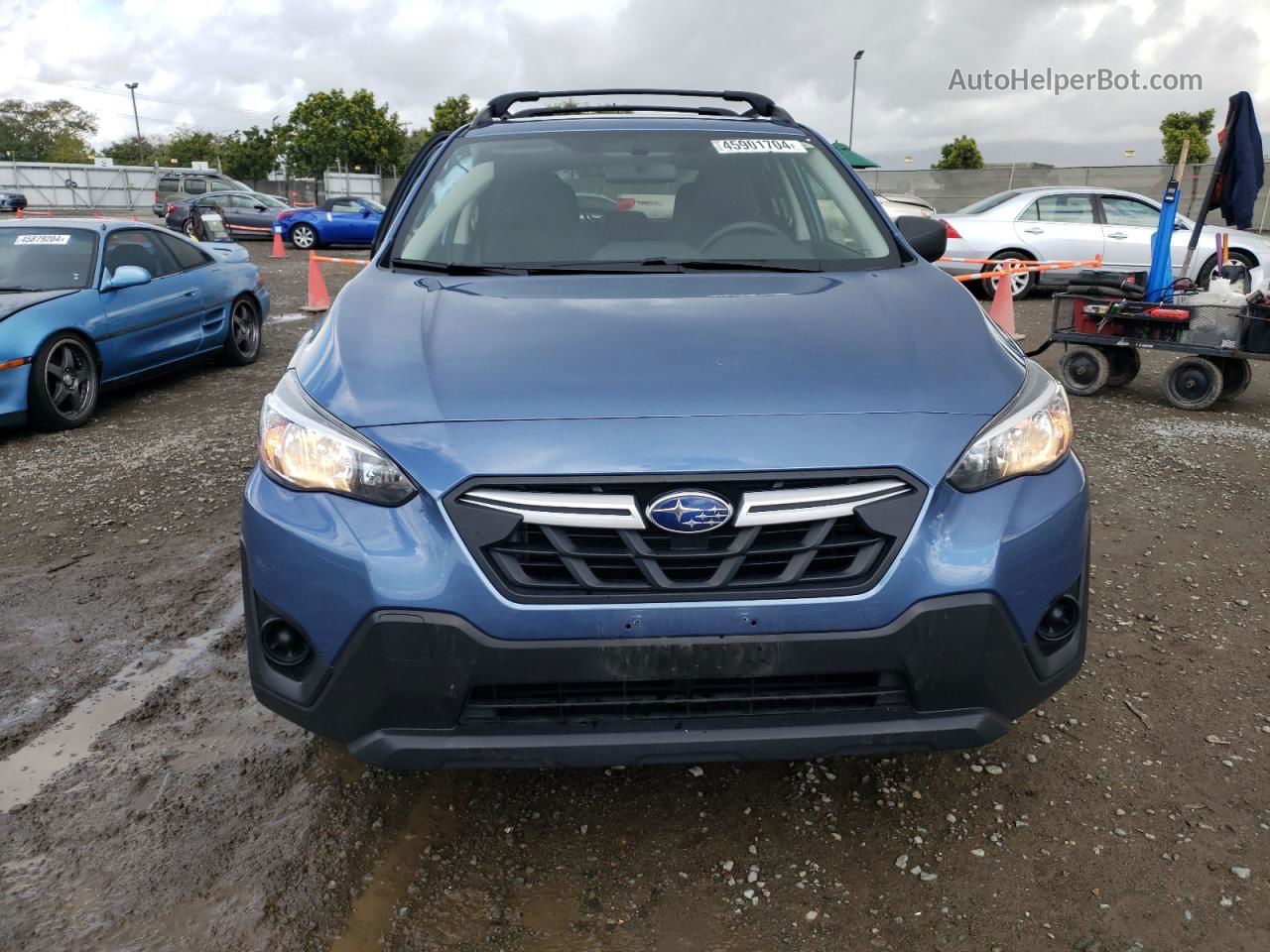 2021 Subaru Crosstrek  Blue vin: JF2GTAAC2MG674508