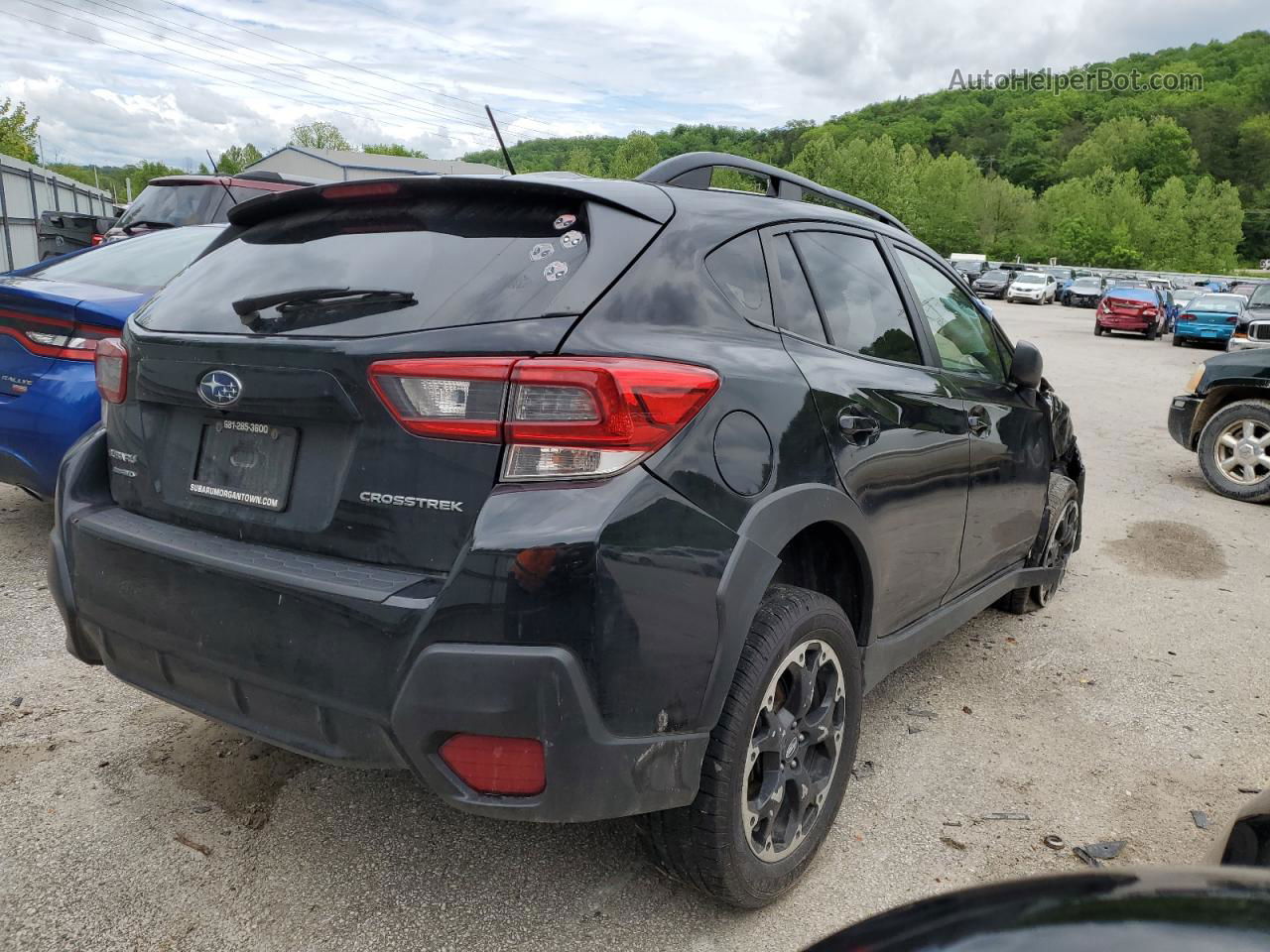 2021 Subaru Crosstrek  Black vin: JF2GTABC0M8228155