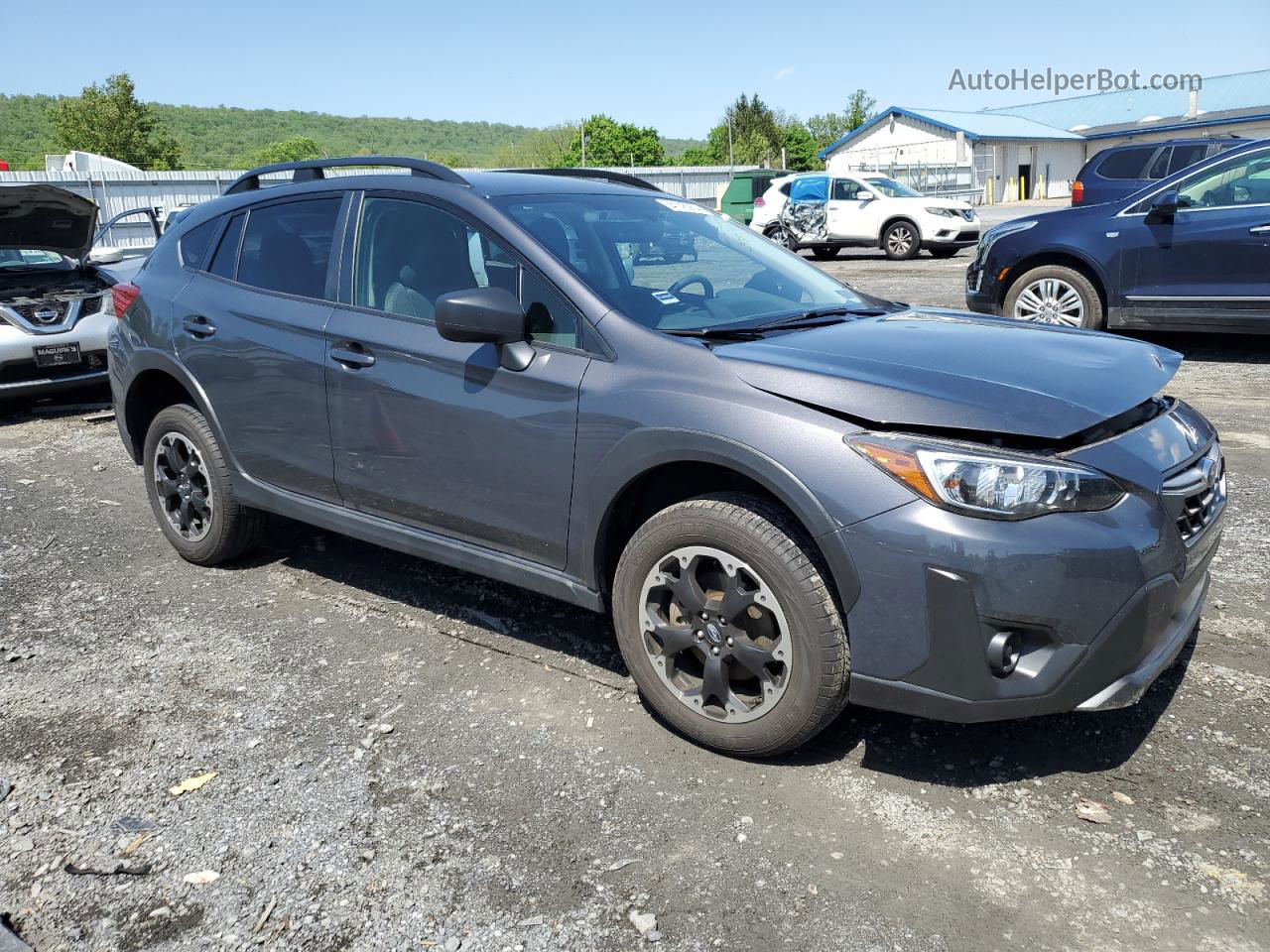 2021 Subaru Crosstrek  Gray vin: JF2GTABC1M8661435