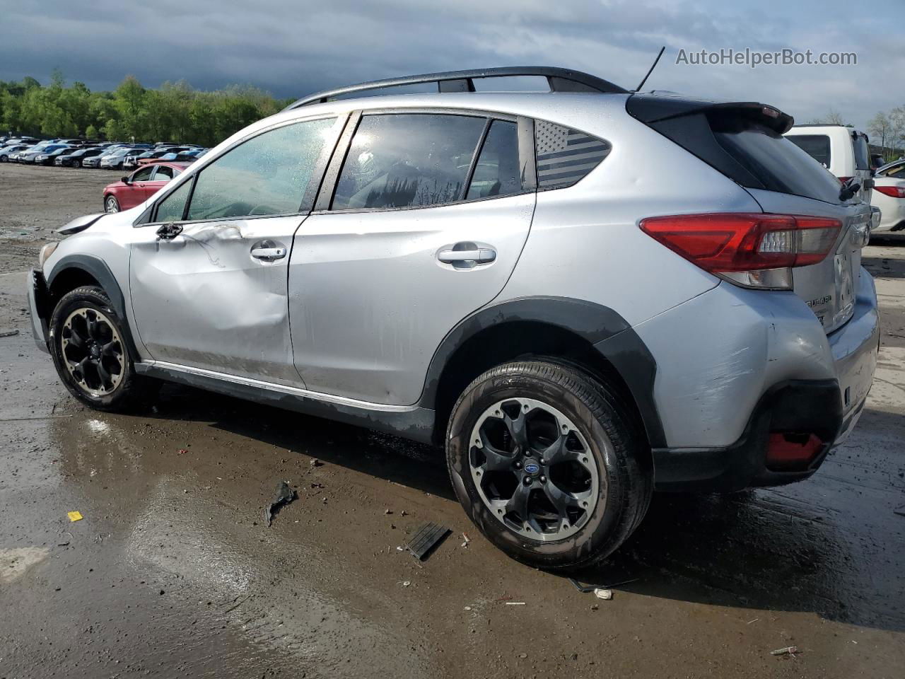 2021 Subaru Crosstrek  Серебряный vin: JF2GTABC1MH203765