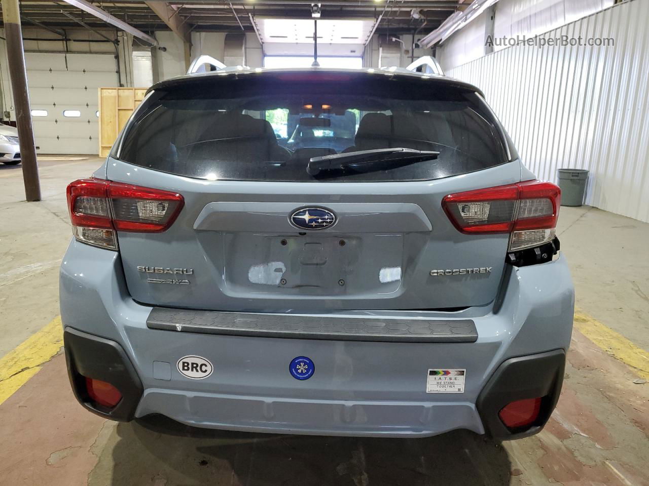 2021 Subaru Crosstrek  Blue vin: JF2GTABC2MH201796