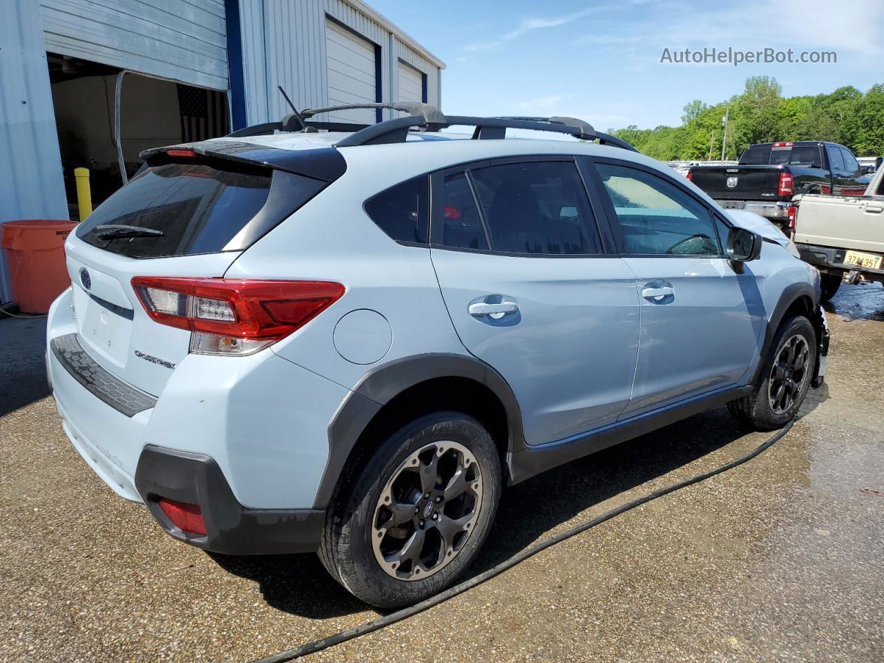 2021 Subaru Crosstrek  Синий vin: JF2GTABC5M8203350