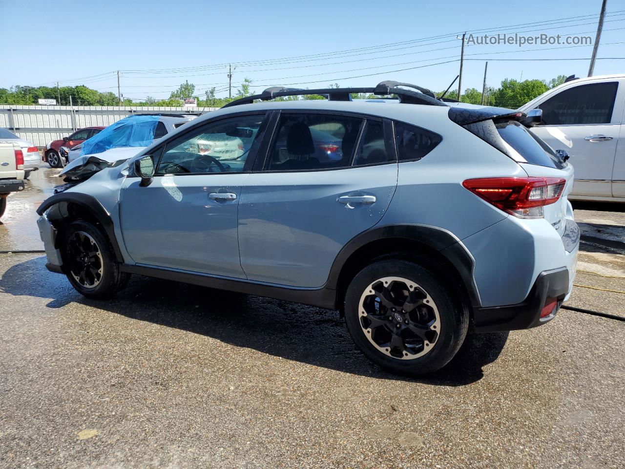 2021 Subaru Crosstrek  Синий vin: JF2GTABC5M8203350