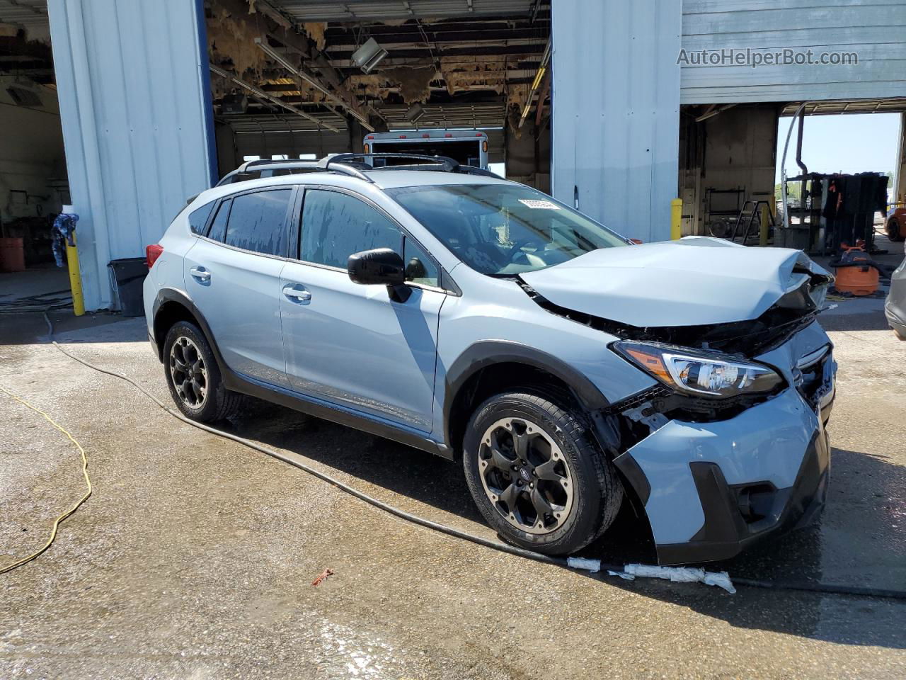 2021 Subaru Crosstrek  Blue vin: JF2GTABC5M8203350